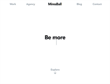 Tablet Screenshot of miresball.com